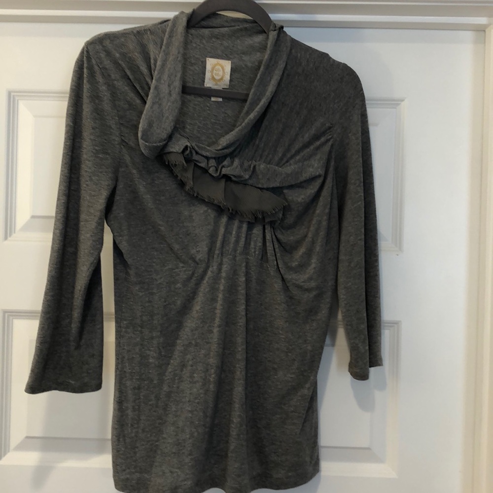 Unique Grey Top